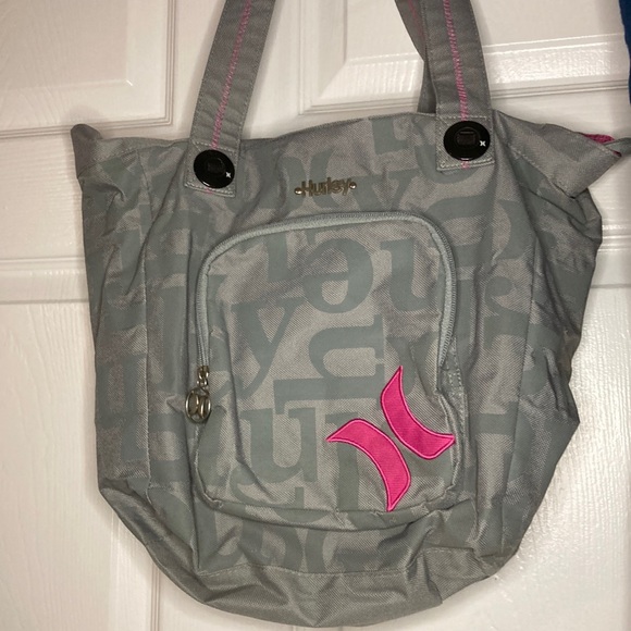 Hurley Bags Hurley Shoulder Bag Work Laptop Bag Or Gym Bag Gray